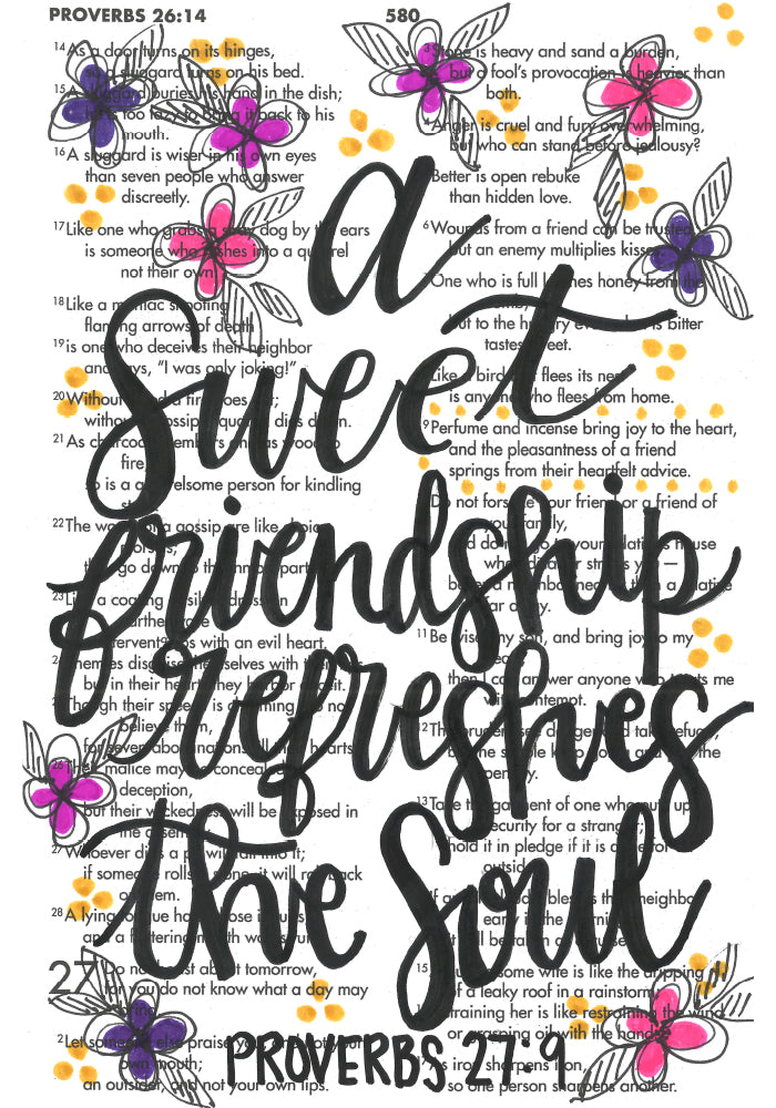 A Sweet Friendship Refreshes The Soul
