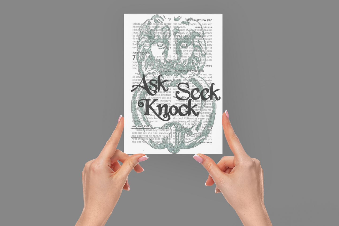 Ask, Seek, Knock