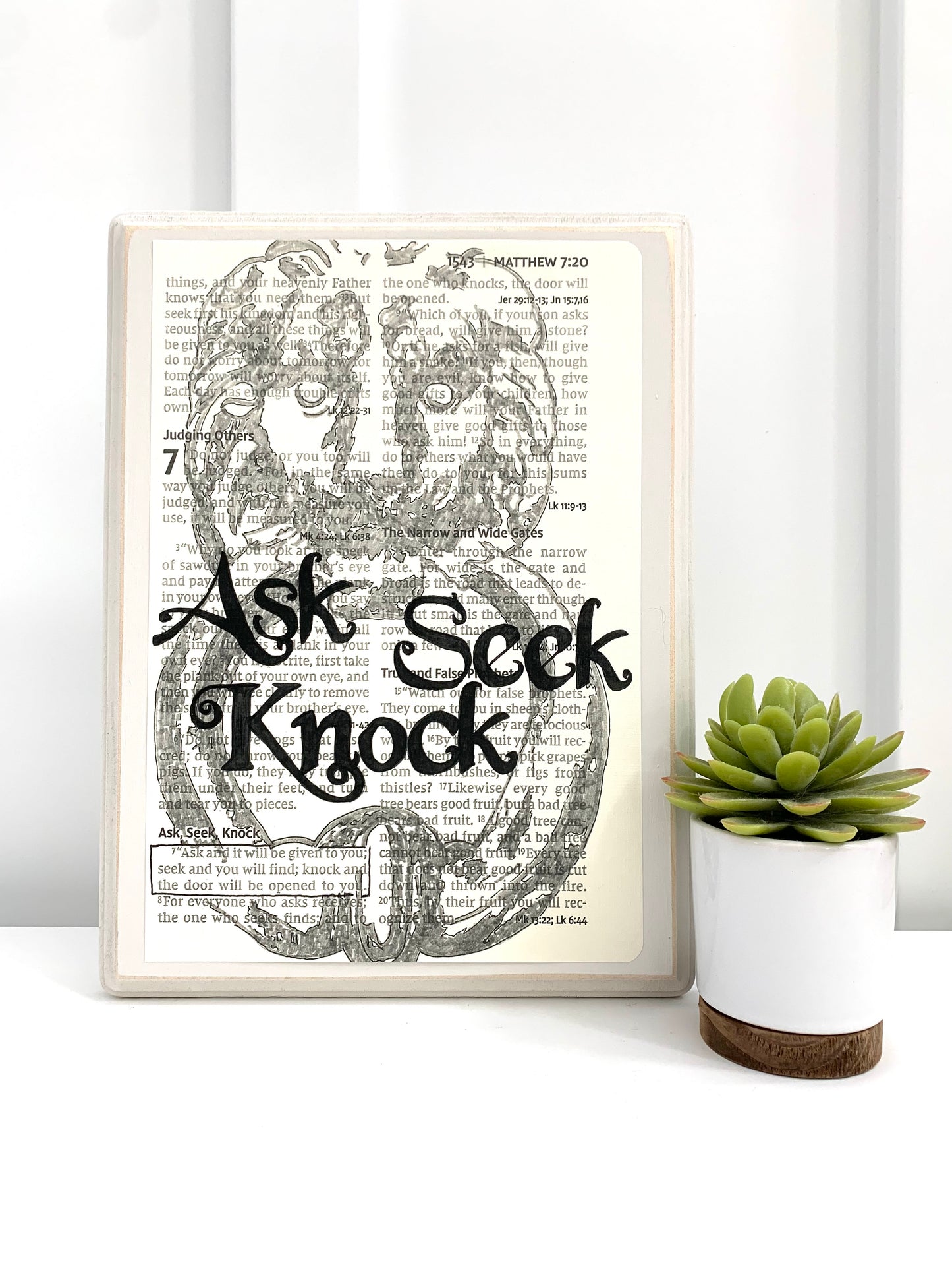 Ask, Seek, Knock