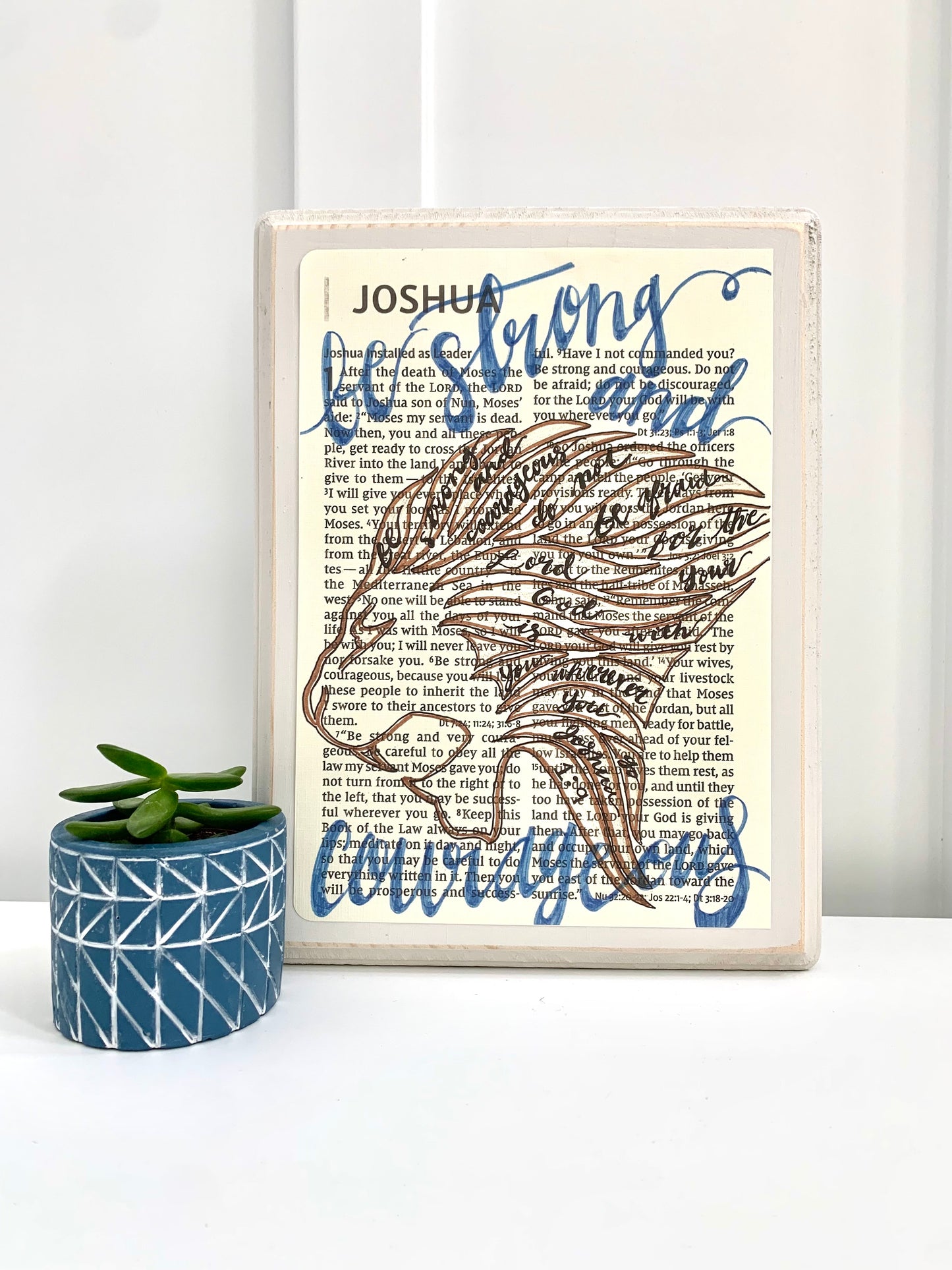 Strong And Courageous