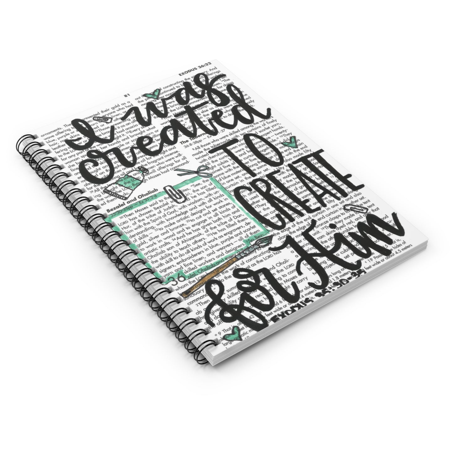 Hand Drawn, Hand Lettered Notebooks