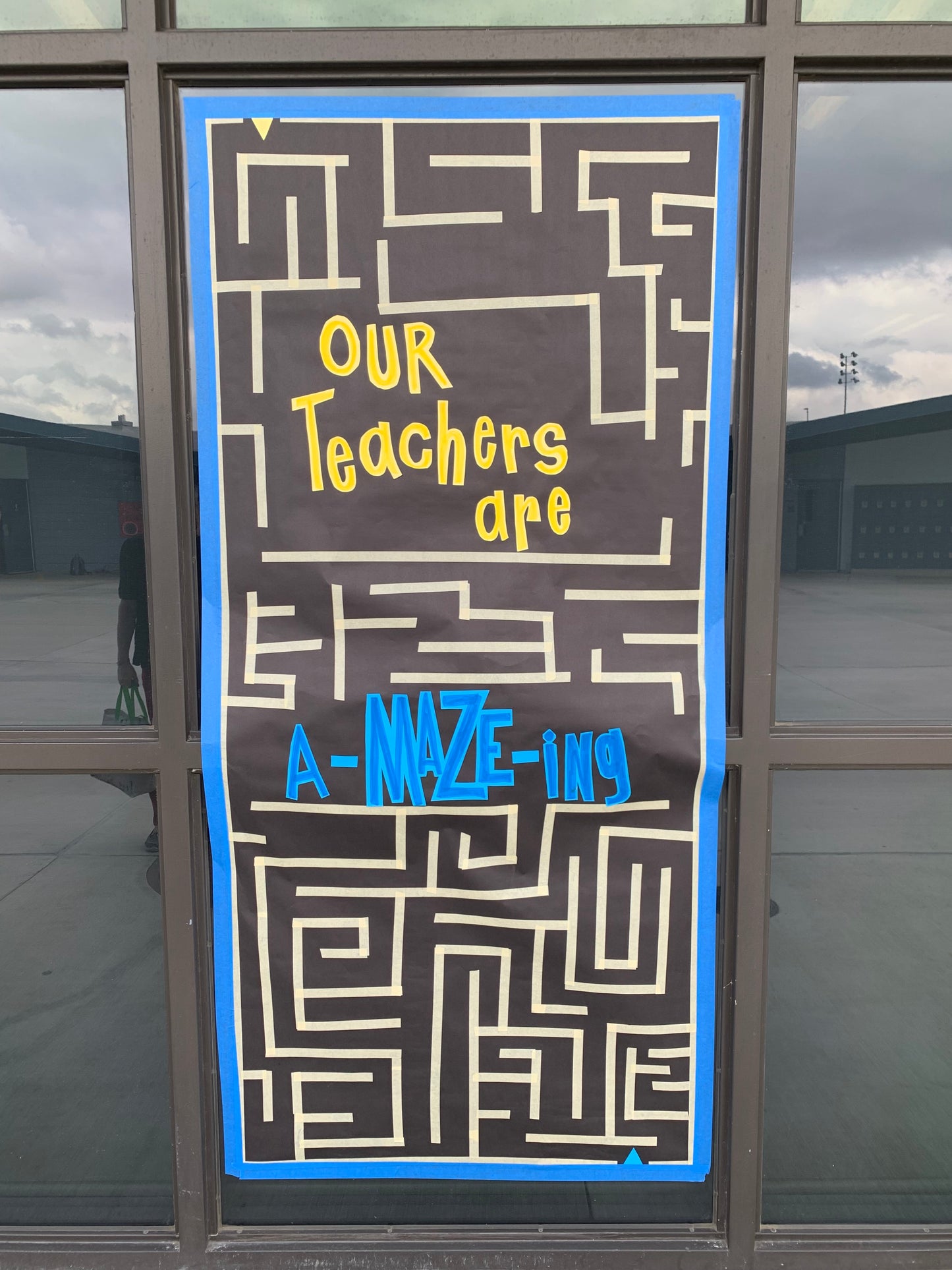 Personalized Handpainted Banner - Teacher Appreciation |Staff Appreciation